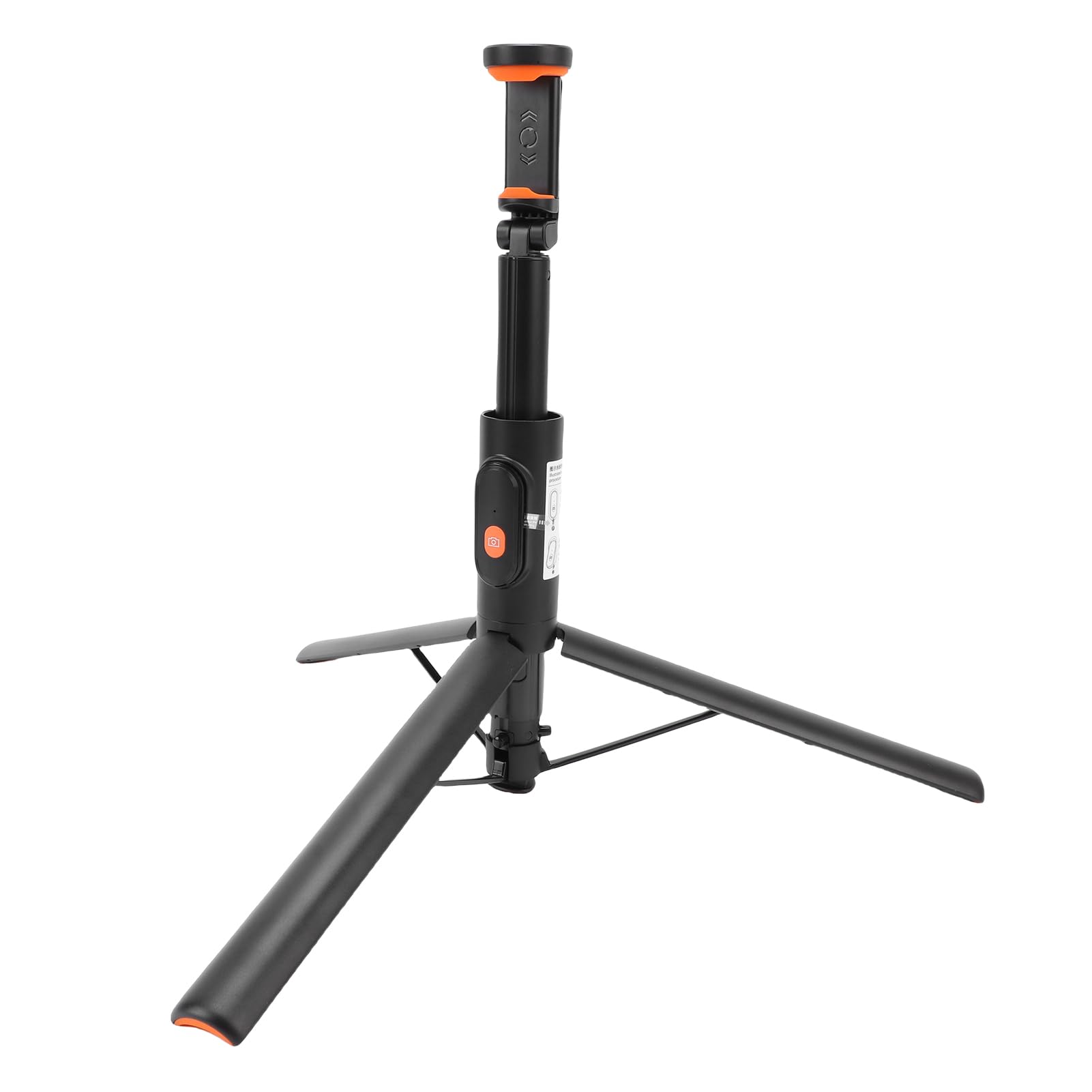 Tosuny Treppiede Telefono Automatico Selfie Stick Estensibile con | 60in Adjustable Tripod Stand, Wireless Bluetooth Remote, Cold Shoe Mount, for Travel Vlog Video Recording