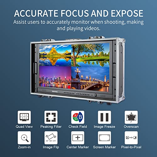 Image of 4K280-9HSD-CO 27 Inch 4K Ultra-HD Resolution Carry-on Broadcast Director Monitor