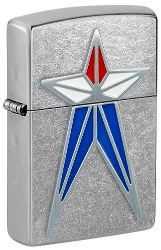 Encendedor Zippo American Flag Chrome miniatura 1