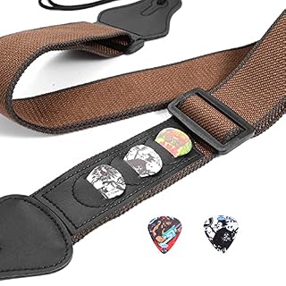 Gitarrengurt für Akustikgitarre,E-Gitarre,Westerngitarre-Verstellbar Länge 94.5-155 cm,Komfortables und Atmungsaktives… - Les Beatles, Paul McCartney, John Lennon, RIngo Starr, George Harrison Gitarrengurt für Akustikgitarre,E-Gitarre,Westerngitarre-Verstellbar Länge 94.5-155 cm,Komfortables und Atmungsaktives… – Image 6
