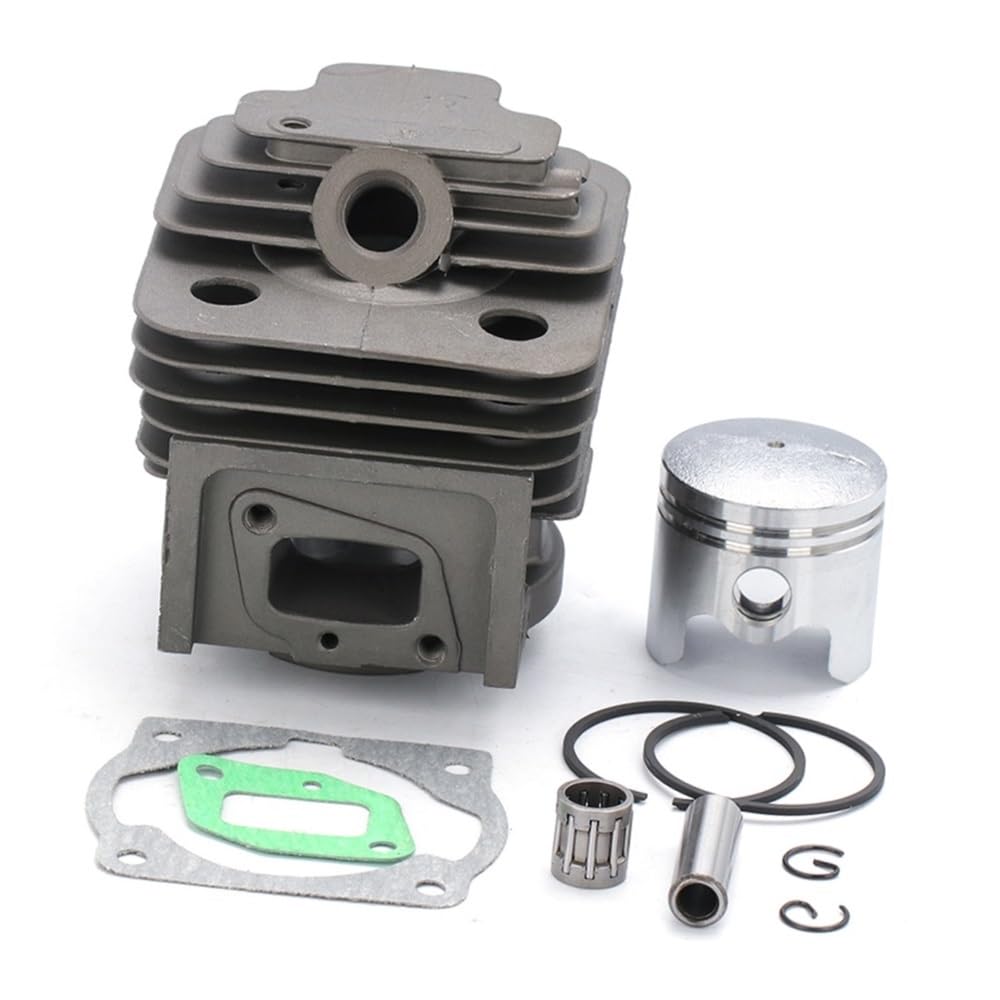 Kit de pistón de Cilindro de 40 mm for Motor de desbrozadora 40-5, Juego de Juntas de Anillo de pistón de Cilindro, Piezas de cortacésped