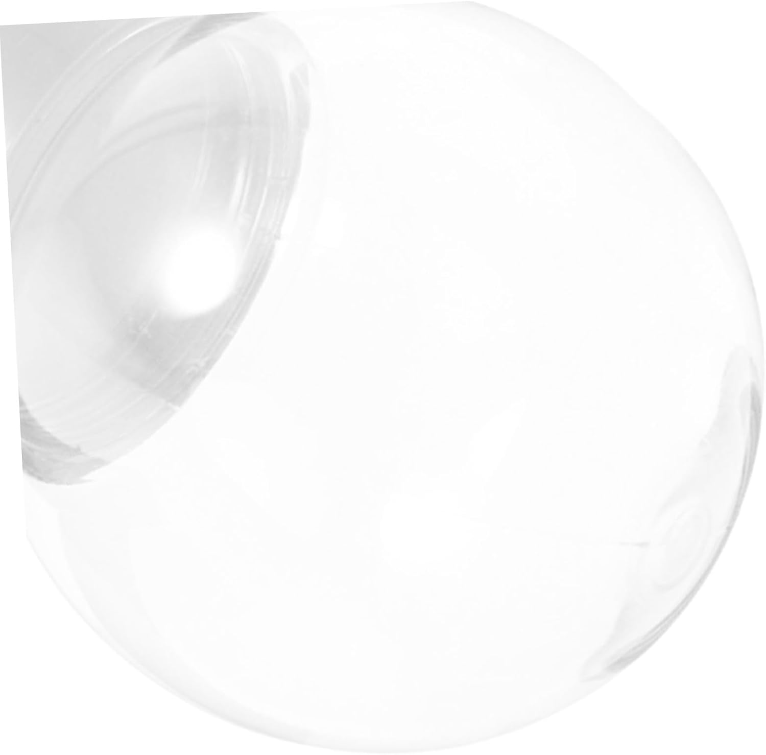 6pcs Create Your Own Snow Globe DIY Empty Globes Kit for Homemade Decor
