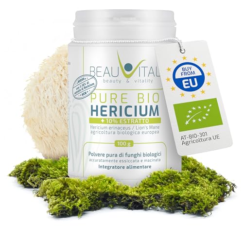 Pure Bio Hericium Lion's Mane 100g
