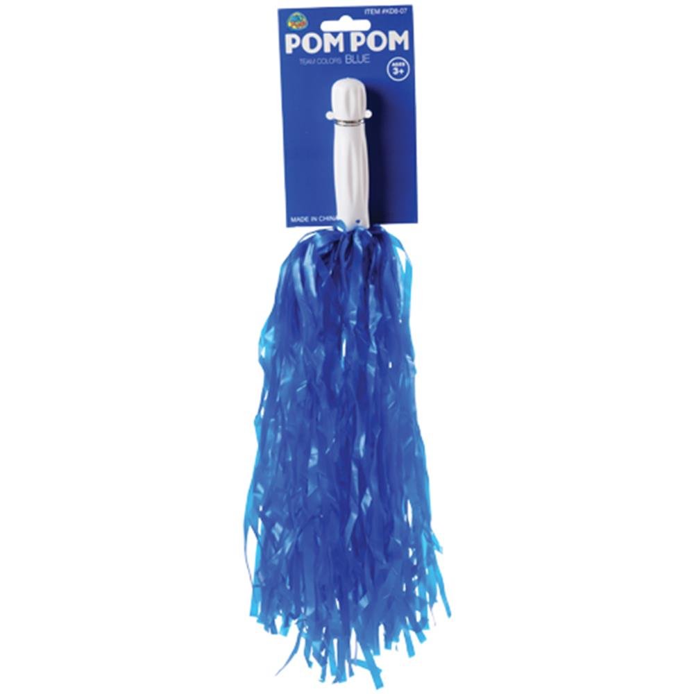 U.S. Toy KD8-07 Pom Poms, Blue