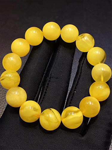 Perles en ambre jaune naturel pour création bijoux bohèmes