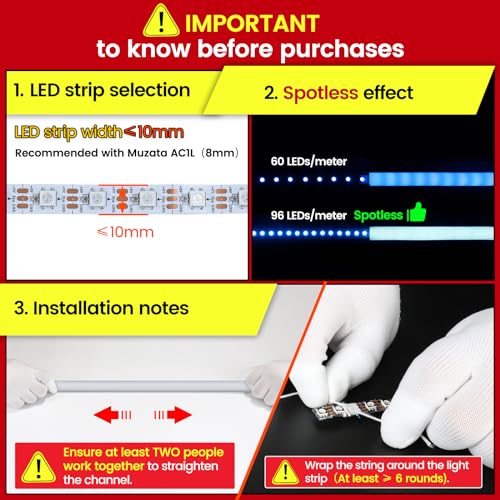 Tira LED flexible 5m 320 LED/m COB 3000K DC24V miniatura 5