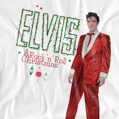 Popfunk Elvis Holiday Lights Kids T Shirt for Youth Toddler Boys and Girls3