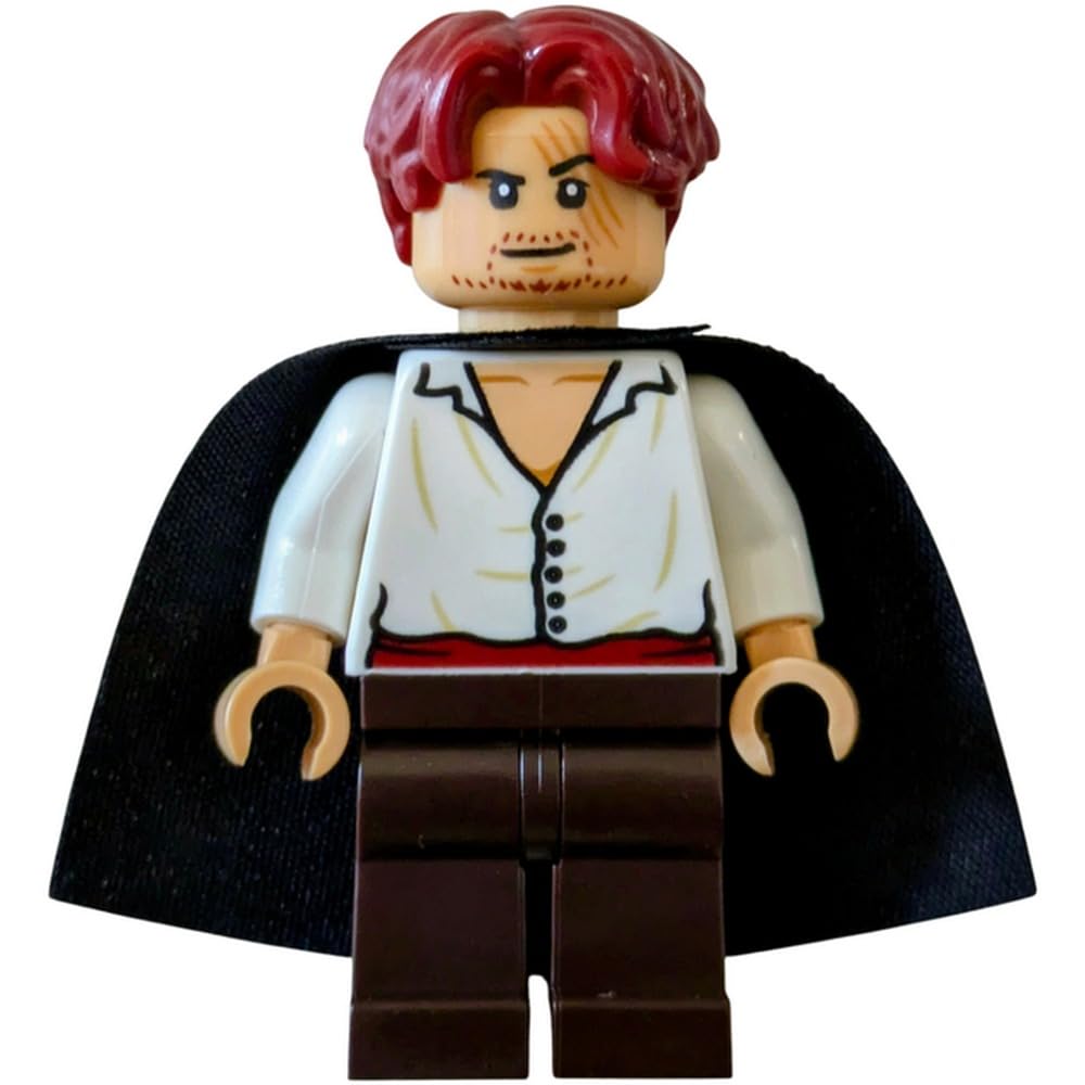 LEGO One Piece Minifigures Collection, Loose Characters from Sets (Shanks), Multicoloured