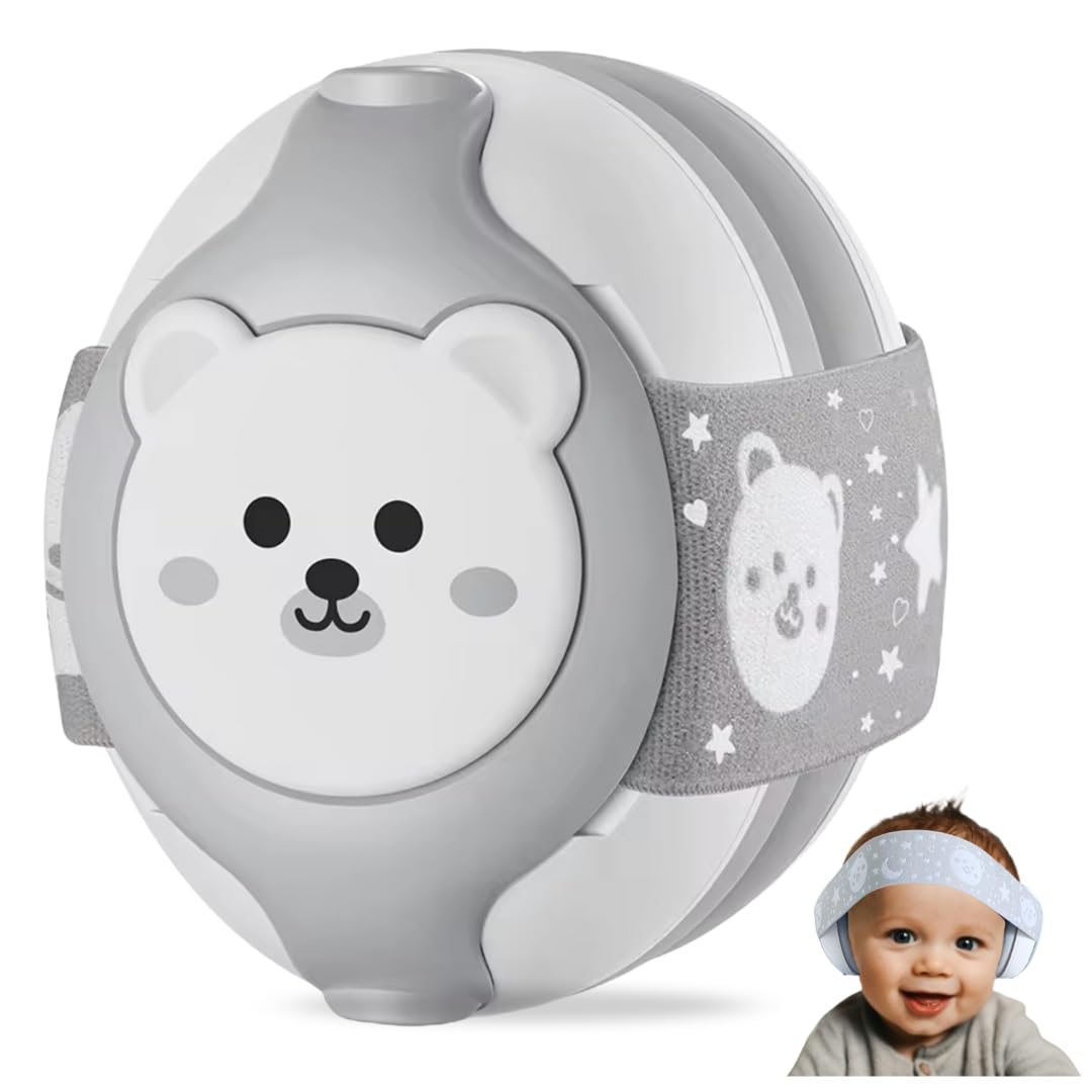Générique Casque anti-bruit bebe jusqu'à 36 mois-Excellente protection Auditive - Optimisez le Repos en Déplacement pour votre enfant jusqu'à 25 dB - Ajustable et Confortable-Certifié CE