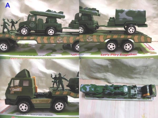 ファースト・アロー FIRST・ARROW 201-282 ビッグミリタリートラック 4種まとめて