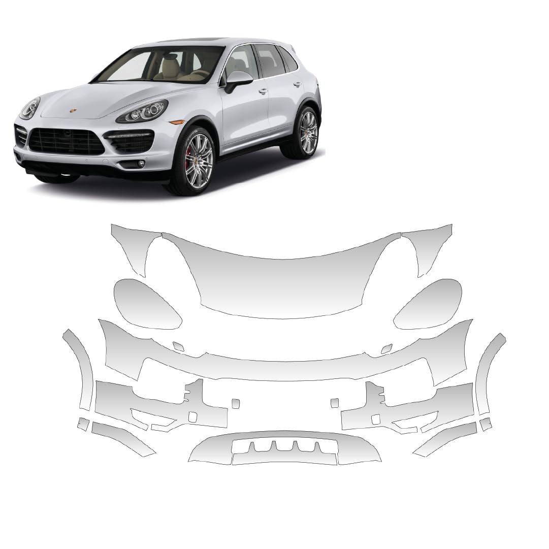 Vinyle protecteur PPF Porsche Cayenne GTS 2014 trajets sereins