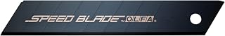 OLFA LFB-5B - Pack de 5 cuchillas troceables Speed Blade 18 mm negras