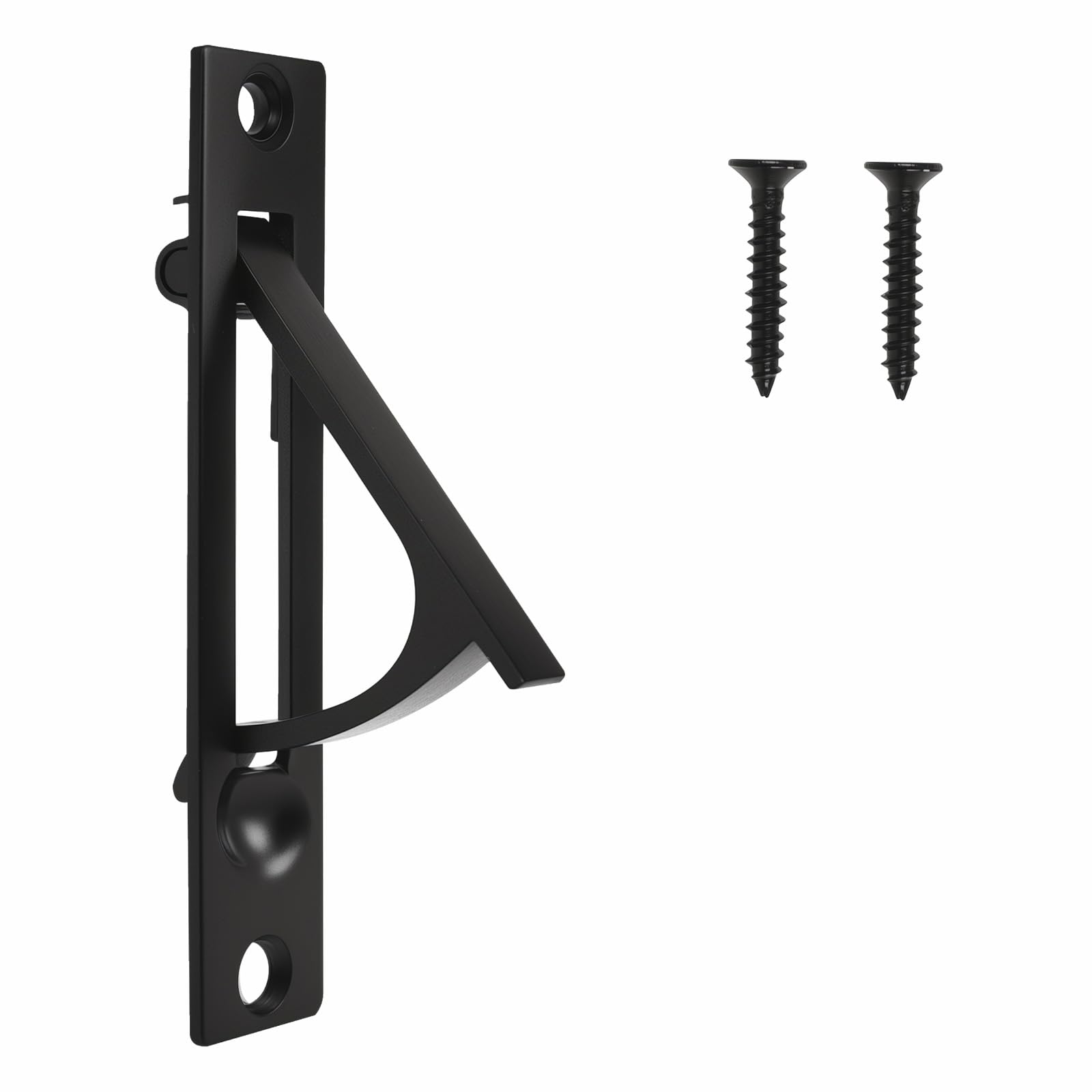 Befun 1PCS Pocket Door Edge Pull, Stainless Steel Pocket Door Hardware