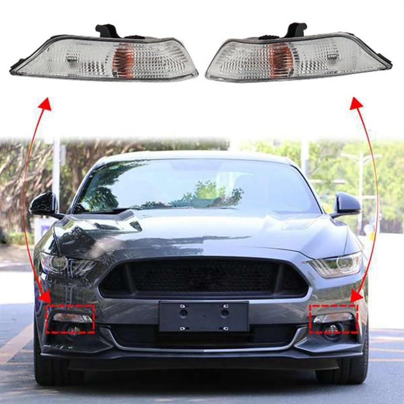 Lámpara indicadora para parachoques derecho con luces intermitentes secuenciales de coche 2