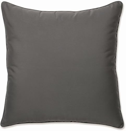 Vista 210 de Pillow Perfect - Cojín cuadrado para asiento de esquina para exteriores o interiores, color cobalto