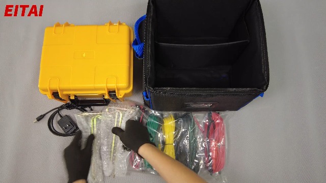 Image of EITAI3100C Digital Soil Resistivity Tester, Ground Earth Resistance Meter Tester, 0.00Ω~30.00KΩ, 0.00Ωm~9000kΩm, Manufacturer Direct Sales, Ground Resistance Measurement
