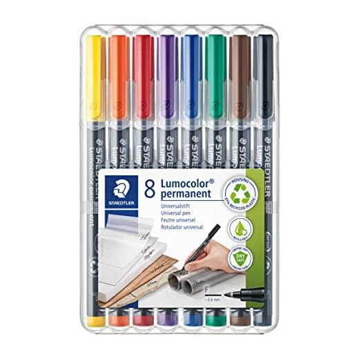Staedler 318WP8 - Rotulador permanente, Multicolor