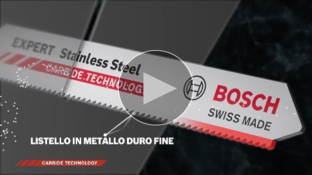 Bosch Professional Lame Seghetto T118 AHM - 3 Pezzi Per Acciaio Inossidabile - Foto 11