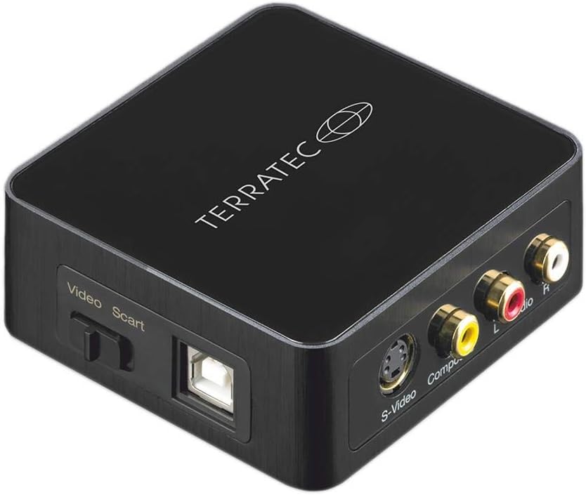 TerraTec G4 SCART Audio/Video Converter - Digitise and edit videos from any analog source including VCR VHS DVD, 290987