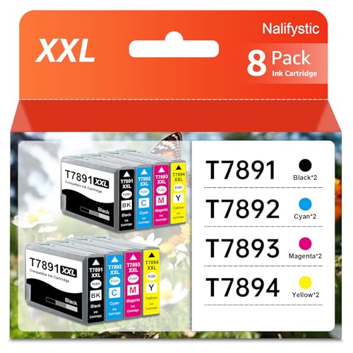 Encre compatible EPN 78XL T78XL pour WF-5620DWF : impression haute densité sans bavure