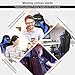 GTRACING Gaming Chair with Speakers Bluetooth Music Video Game Chair Audio Ergonomic Design Heavy Duty Office Computer Desk Chair（Blue）