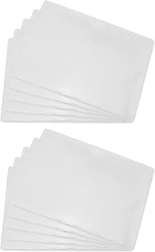 10pcs Rideshare Sign/Parking Permit Clear Sun Protection Holder PVC Parking Permit Holder for Car Windshield