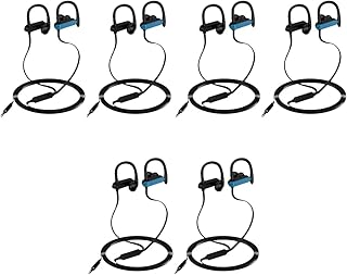 UKCOCO 6 Pcs Fones De Ouvido Esportivos Fones De Ouvido Pendurados Com Fio Fones De Ouvido Com Cancelamento De Ruído Tampões De Ouvido Com Cancelamento De Ruído Fones De Ouvido Com