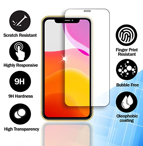 RKINC Vetro Temperato [4 Pezzi] per iPhone 12 Mini...