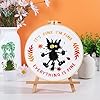 Louise Maelys Cute Cat Embroidery Kits for Beginners with Funny Animal Pattern,Adults Starter Cross Stitch Kit DIY Needlepoint Everything is Fine #4