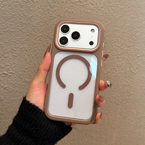 Coque iPhone 17 Pro Max marron en polycarbonate rigide élégante et durable