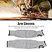 equlup Anti Cut Arm Sleeves, Gardening Wood Carving Metalworking Tools Protective Safety Arm Guard Versatile Use for Wood Carving, Gardening, Glass Handling