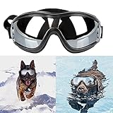 Anskp Stylish and Fun Pet Sunglasses Dog Puppy UV Goggles Sunglasses Waterproof Windproof with Adjustable Strap Protection Sun Glasses for Dog/Cat and Pet Lover
