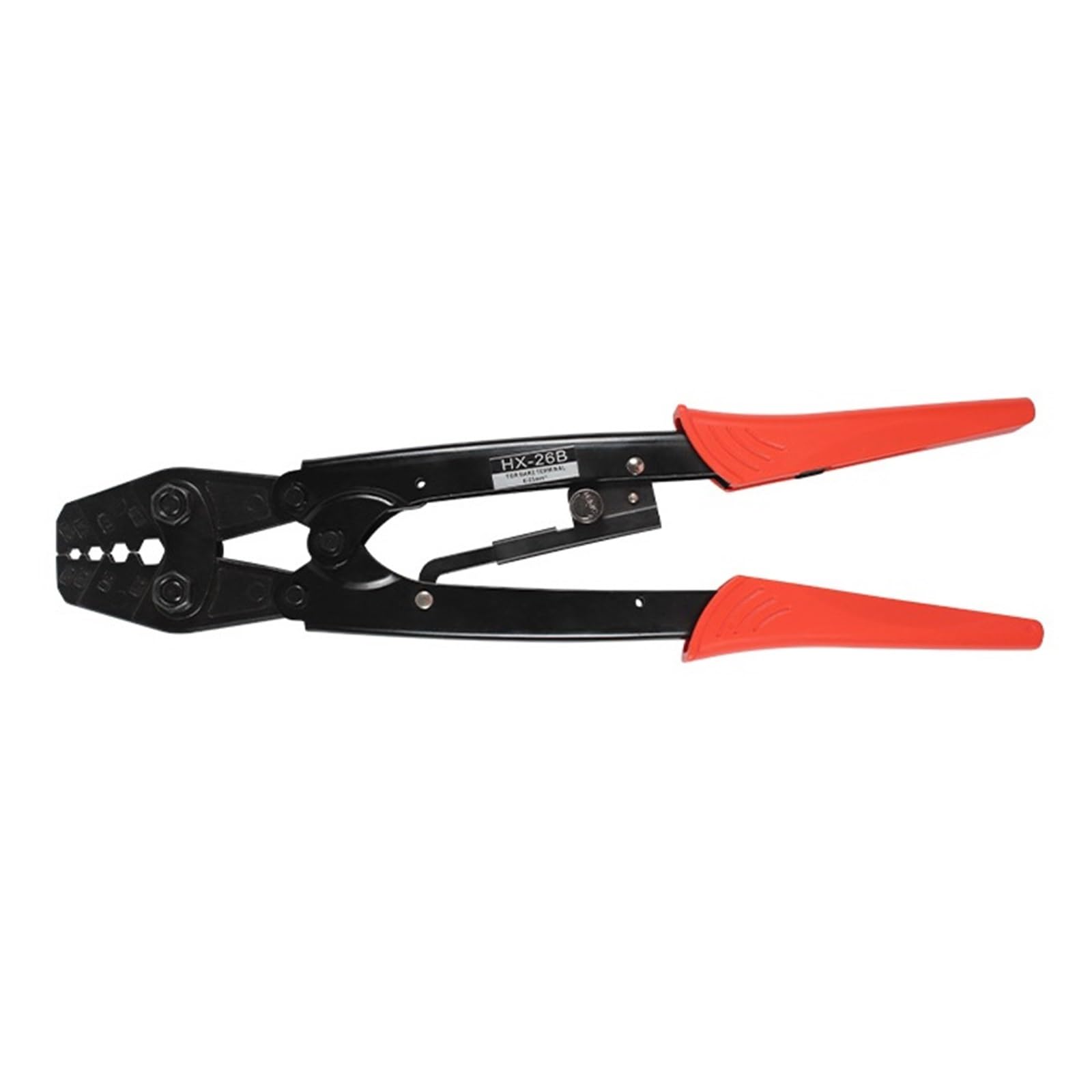 Utensili per crimpatura Pinza Crimpatrice HS-16 Pinza A Crimpare A Cricchetto For Terminali Non Isolati AWG 22-6 Dispositivo Di Regolazione Della Pressione Della Ganascia Lucidata(HX-26B)