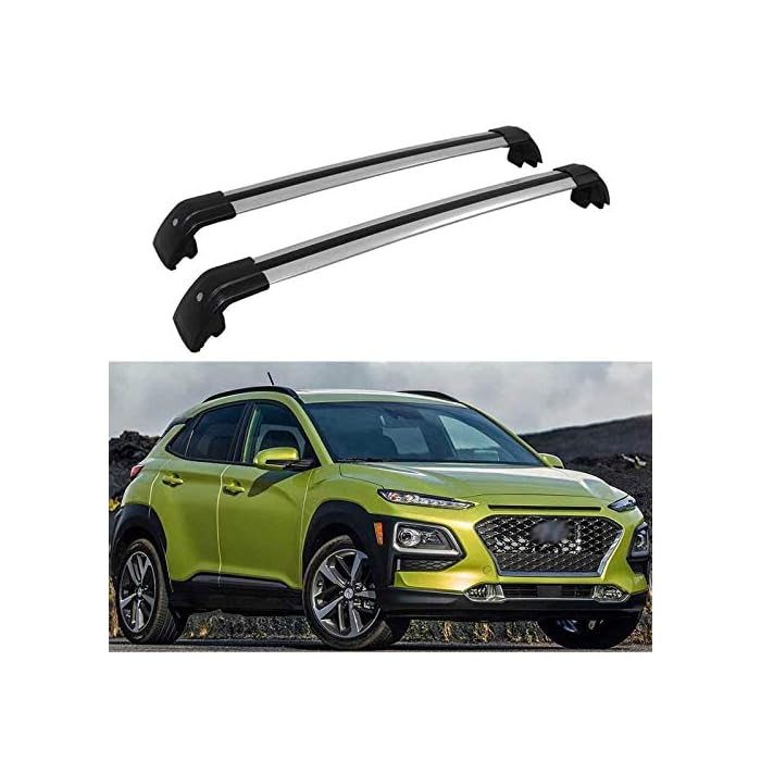Buy Lockable Cross Bars Roof Racks fit for Hyundai KONA 2018 2019 2020