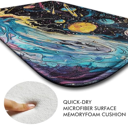 Tapis de bain mousse à mémoire de forme contre le sol froid et glissant - 4