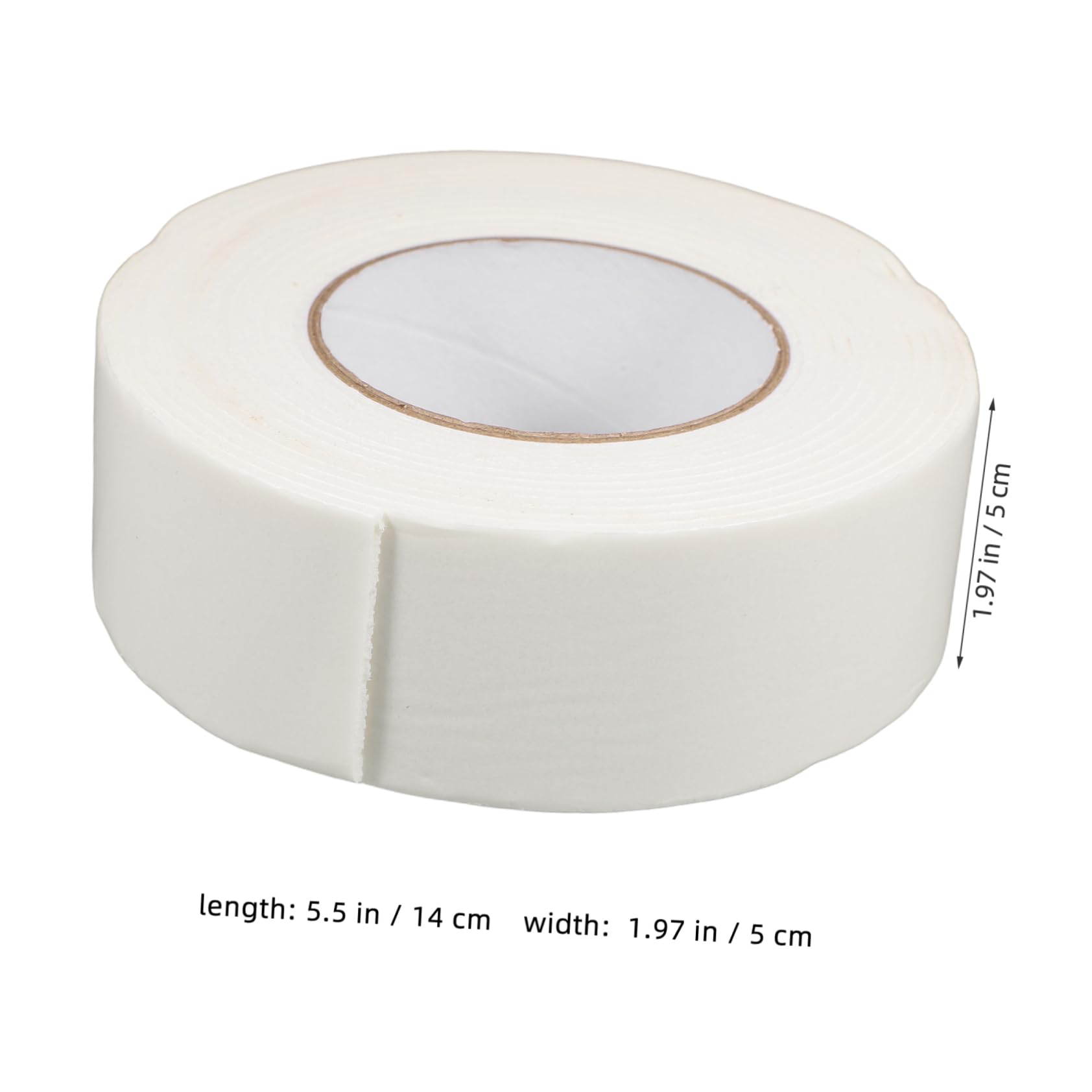 Ruban Adhésif Double Face Blanc Mousse Imperméable pour Four Automobile Travaux Manuels