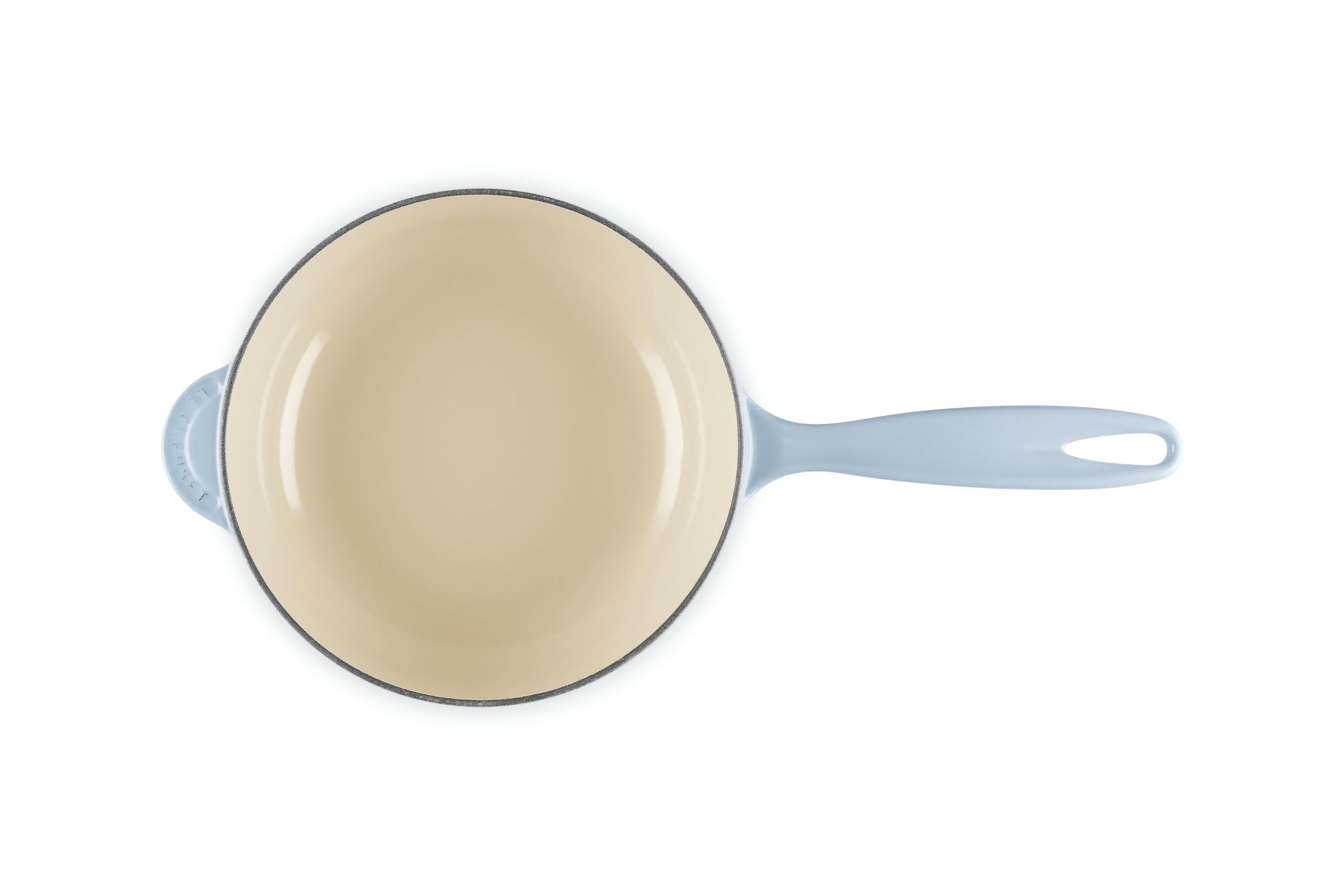 Le Creuset Coastal Blue Saucier - Enameled Cast Iron -3