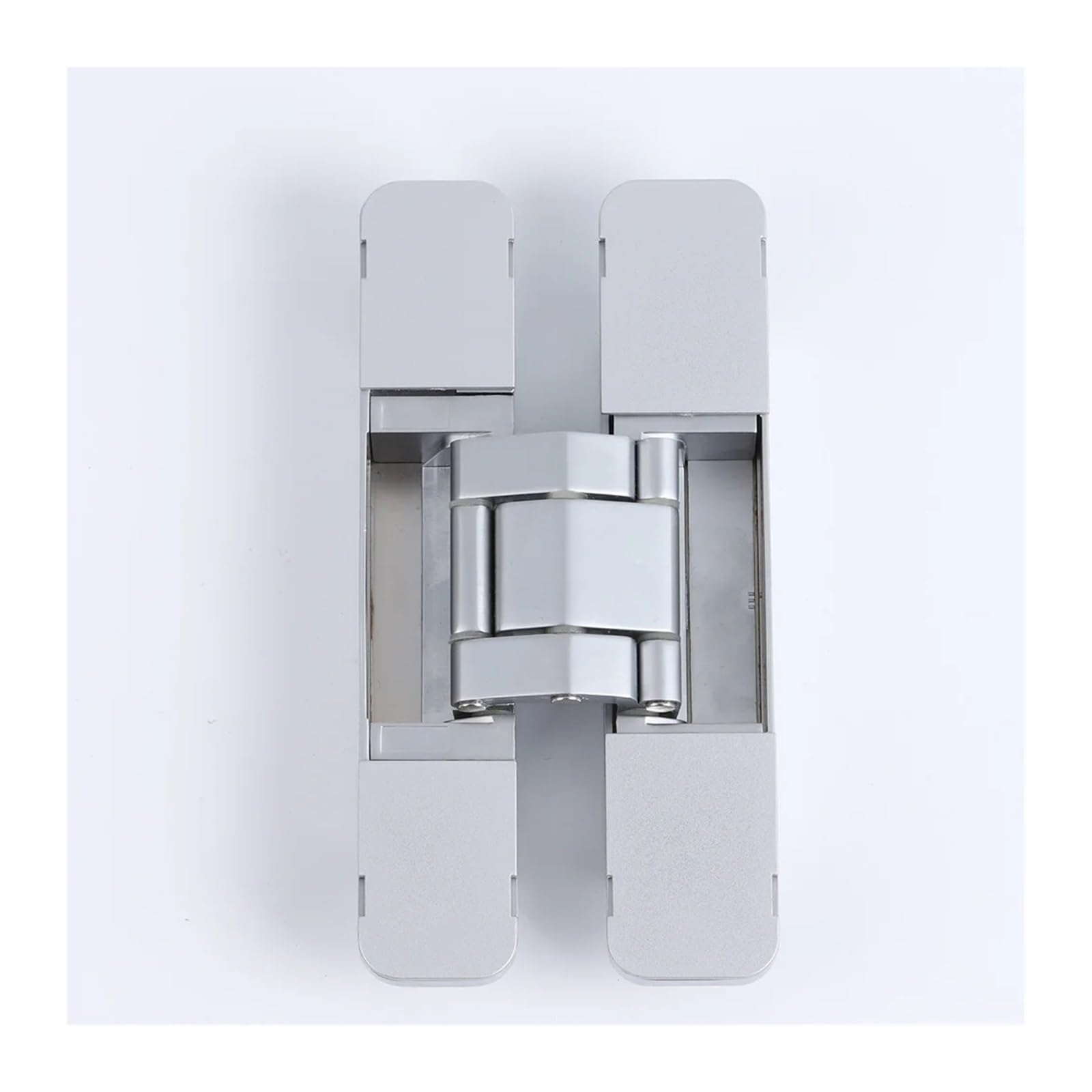YMUGUEGH Nickel HES3D-120 3-way Adjustable Concealed Hinges
