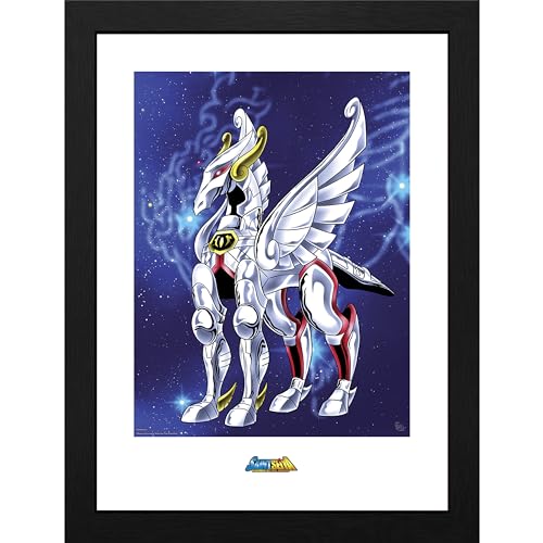 SAINT SEIYA Tirage encadré Pégase décoration murale manga 30x40