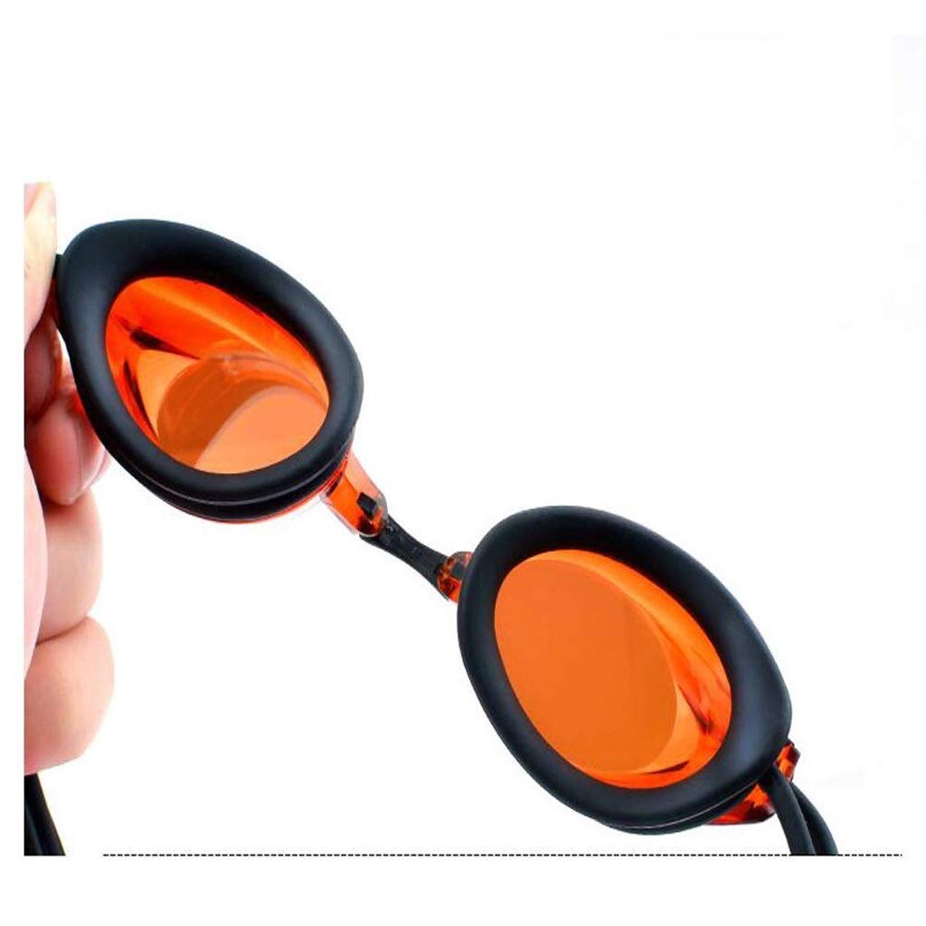 Occhialini da Nuoto, Occhialini da Nuoto Anti Fog No Perdite, Miglior Chiara Concorso Vision Training Triathlon occhialini da Nuoto for Adulti, Uomini, Donne, Giovani, Bambini(Blue,White)