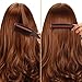 Leinuosen 3 Packs Hair Comb with Roller, Detangling Comb with Roller Integrated Anti Splicing for Salon Barber Hair Dye(Red)