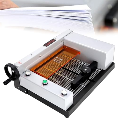 DLYZAYE Electric Paper Machine, 12 Inch Paper Cut, Cutting Thickness 40mm, for Card, Leather Cutting