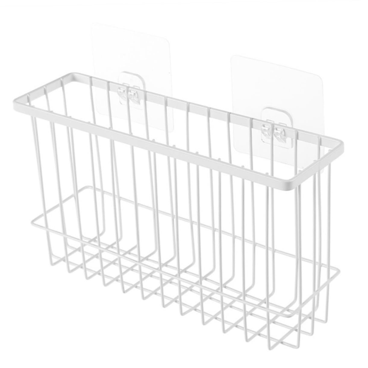 Cabilock Shower Caddy Wall Rack Heavy Duty Bathroom Organizer with Strong Adhesive for Shampoo Soap and Cleaners Easy