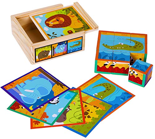 Rompecabezas Cubos Madera ¿Dónde Comprar? - Puzzlopia.es Tienda de