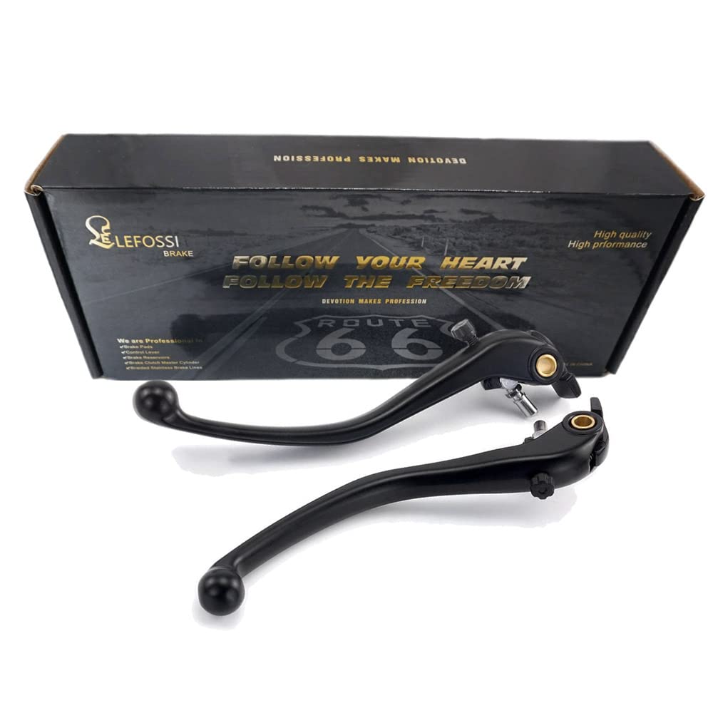 Leva del freno della frizione del motociclo robusta e durevole Compatibile con Ducati 749 848 EVO 999 1098 1198 1199 Streetfighter 1100 Monster 1100 EVO Multistrada 1200 Black