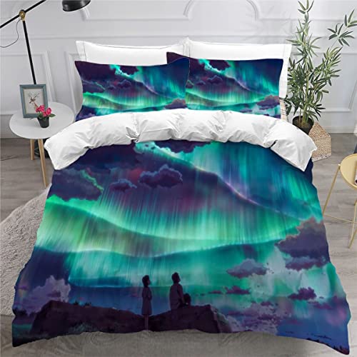 Housse de Couette Ultra Doux en microfibre 240x260 avec impression 3D durable - 2