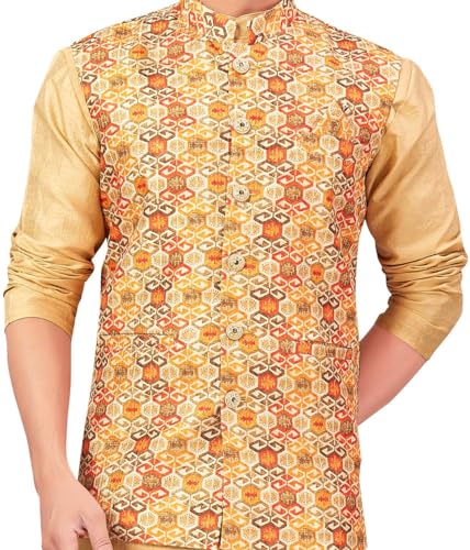 Image of Studio Shringaar Men's Nehru Jacket /Waist Coat
