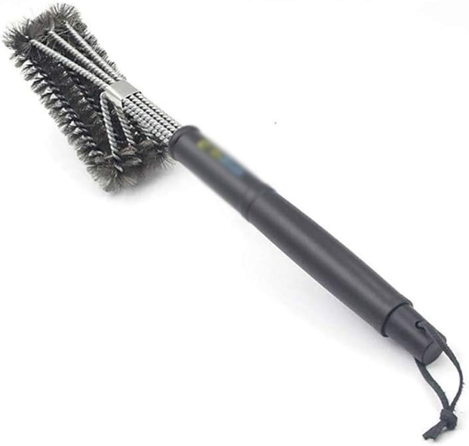 AIEIJJH BBQ Grill Cleaning Brush 18 Inch with Stainless Steel Wire Bristles for Grill Grate Oven Cleaning Tool for Barbecue Cooking for Family Outdoor Garden
