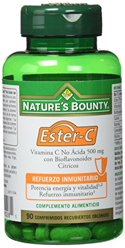 Nature's Bounty Ester-C 500 mg Vitamina C - 90 Tabletas Cover