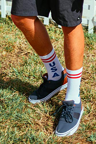 Image of Tipsy Elves Holiday Themed Socks for Men Fun and Festive Men's Socks for Valentines and More